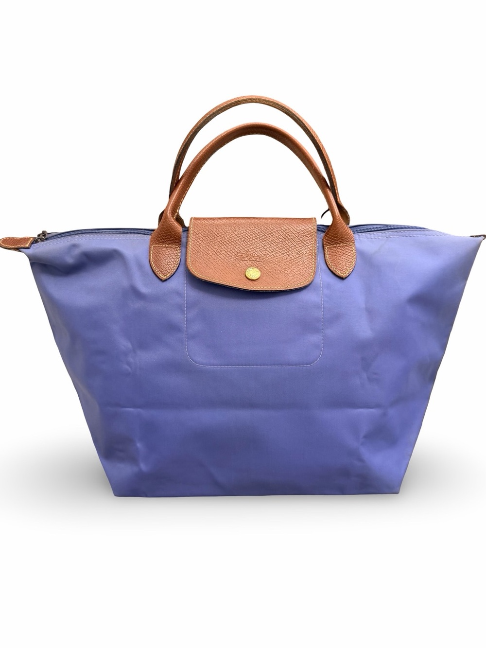 Longchamp Le Pliage Original Large Nylon Shoulder Tote Bag - Lavender (B40)